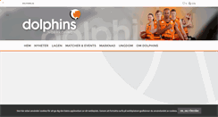 Desktop Screenshot of dolphins.se